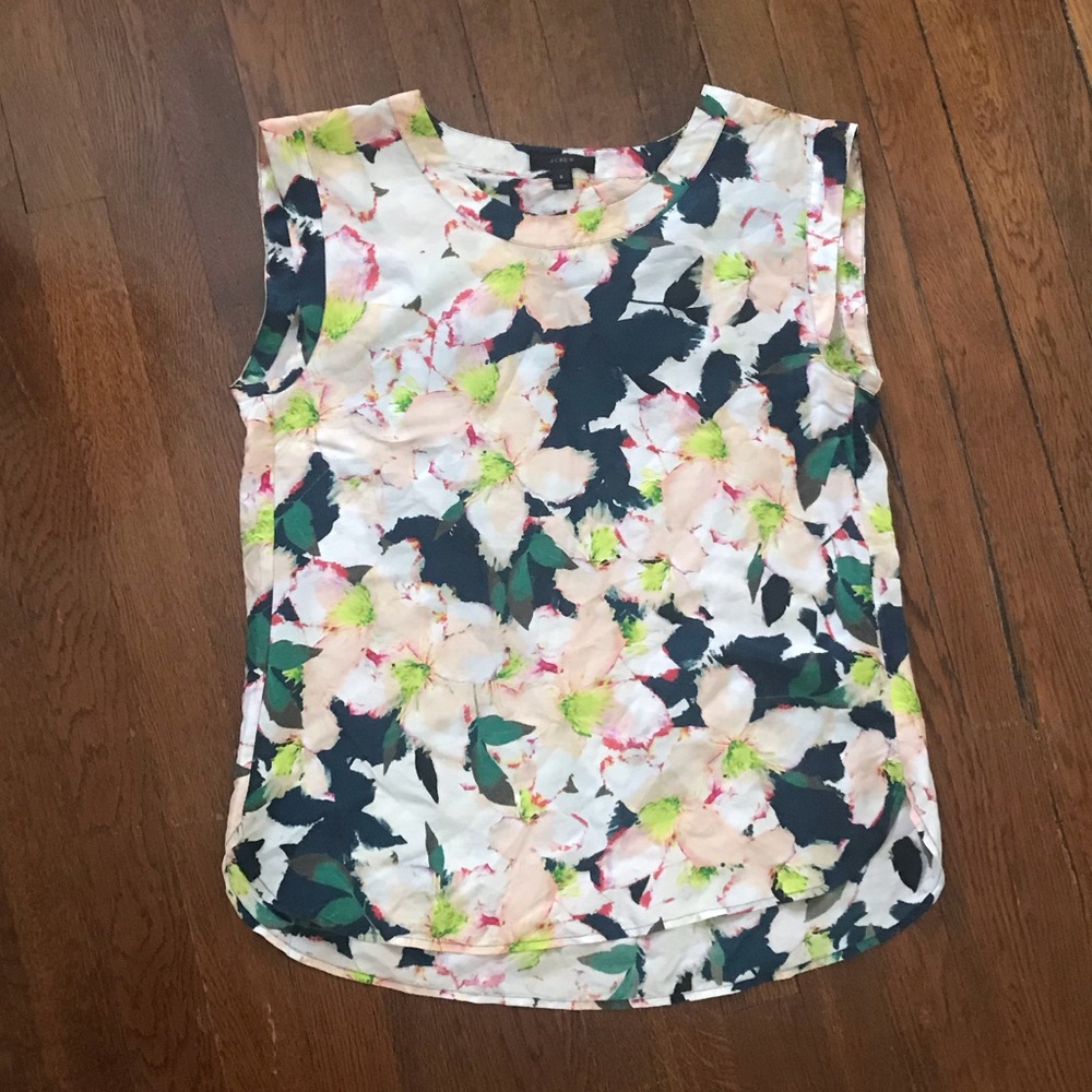 J. Crew Floral Top!